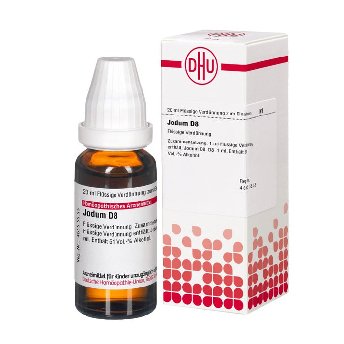 Jodum D8 DHU Dilution, 20 ml Lösung