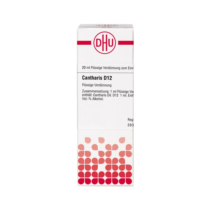 DHU Cantharis D12 Dilution, 20 ml Lösung