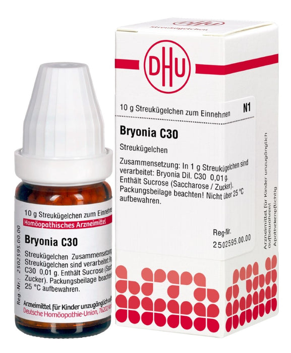 DHU Bryonia C30 Streukügelchen, 10 g Globuli