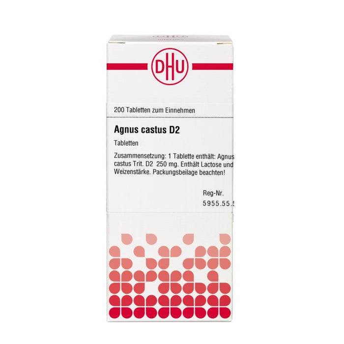 DHU Agnus castus D2 Tabletten, 200 St. Tabletten