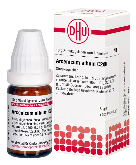 DHU Arsenicum album C200 Streukügelchen, 10 g Globules