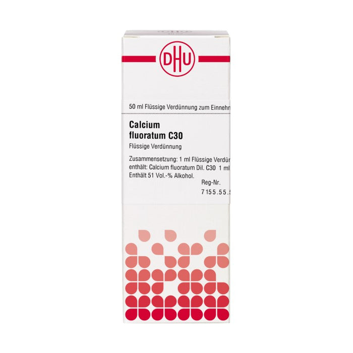 Calcium fluoratum C30 DHU Dilution, 50 ml Lösung