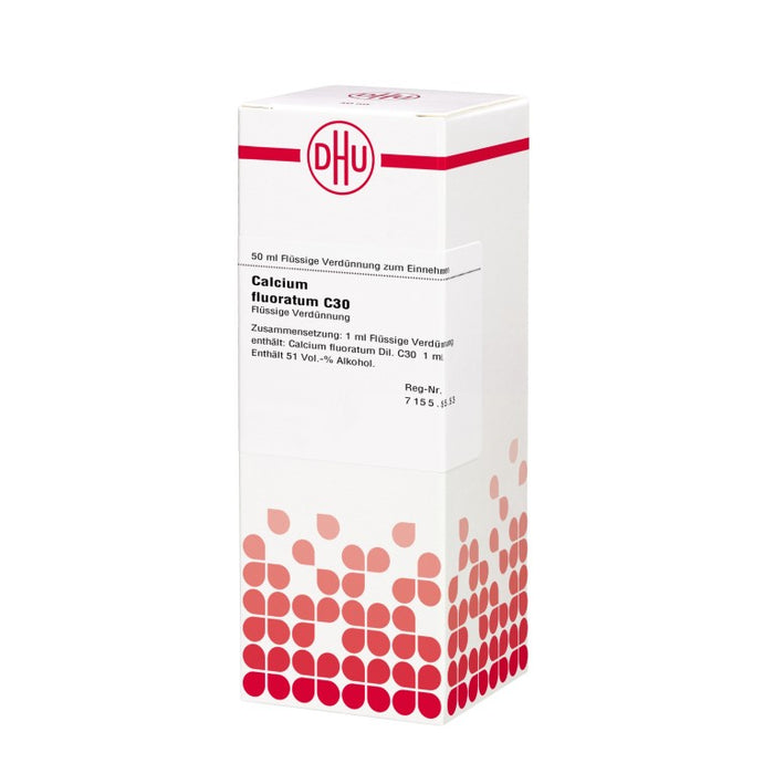 Calcium fluoratum C30 DHU Dilution, 50 ml Lösung