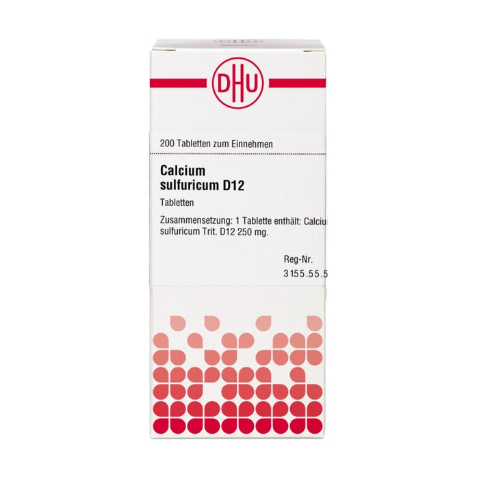 DHU Calcium sulfuricum D12 Tabletten, 200 St. Tabletten