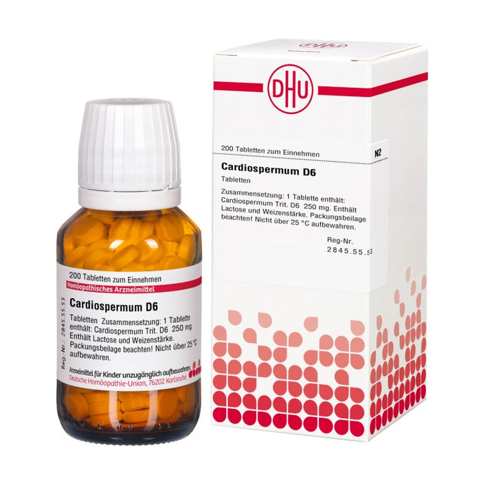 DHU Cardiospermum D6 Tabletten, 200 St. Tabletten