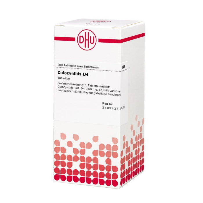 DHU Colocynthis D4 Tabletten, 200 St. Tabletten