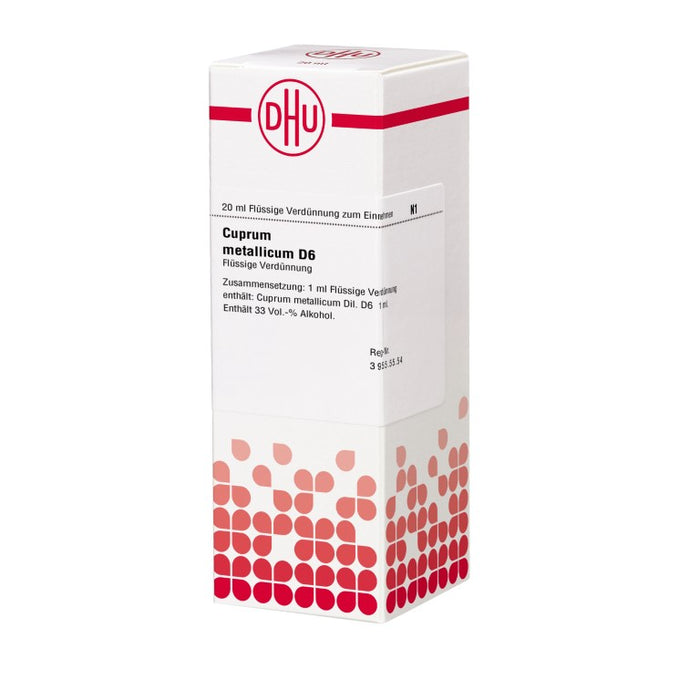 Cuprum metallicum D6 DHU Dilution, 20 ml Lösung