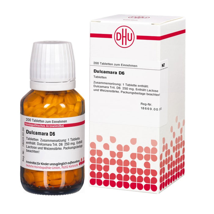 DHU Dulcamara D6 Tabletten, 200 St. Tabletten