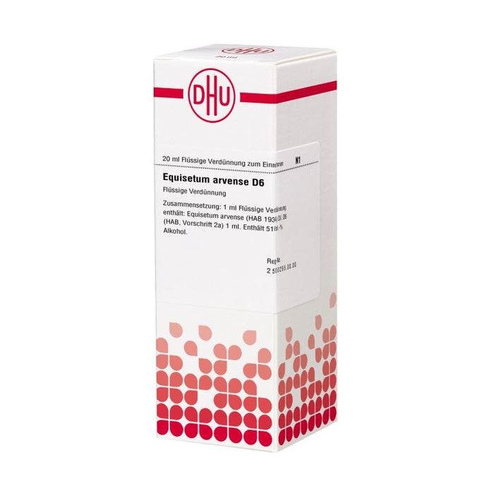 DHU Equisetum arvense D6 Dilution, 20 ml Lösung