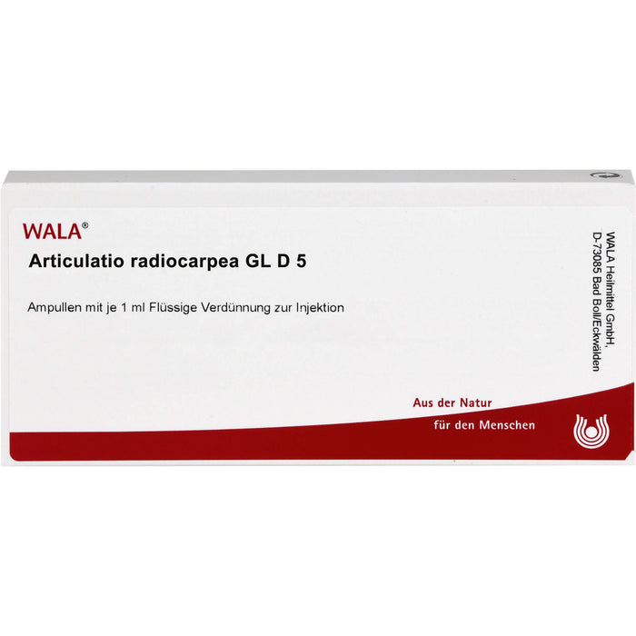 Articulatio radiocarpae Gl D5 Wala Ampullen, 10X1 ml AMP