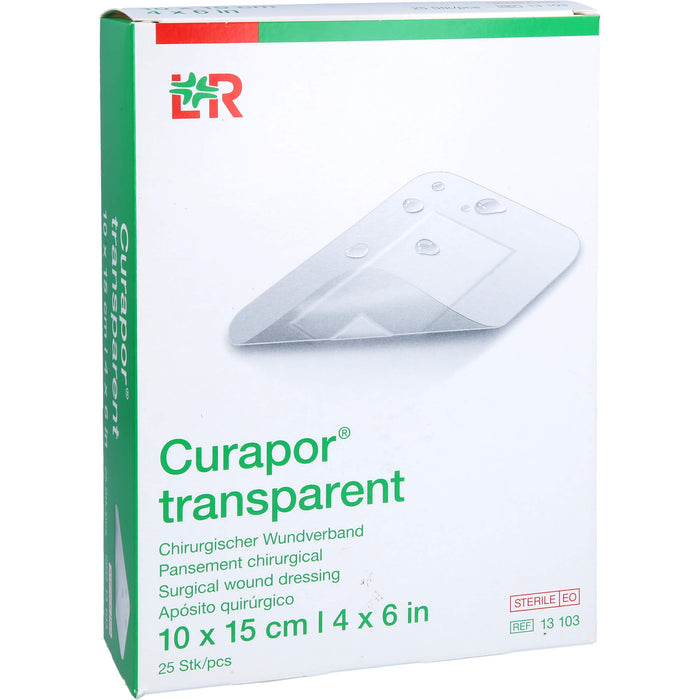 Curapor Wundverband transparent steril, 25 St PFL