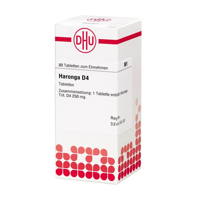 DHU Haronga D4 Tabletten, 80 pc Tablettes