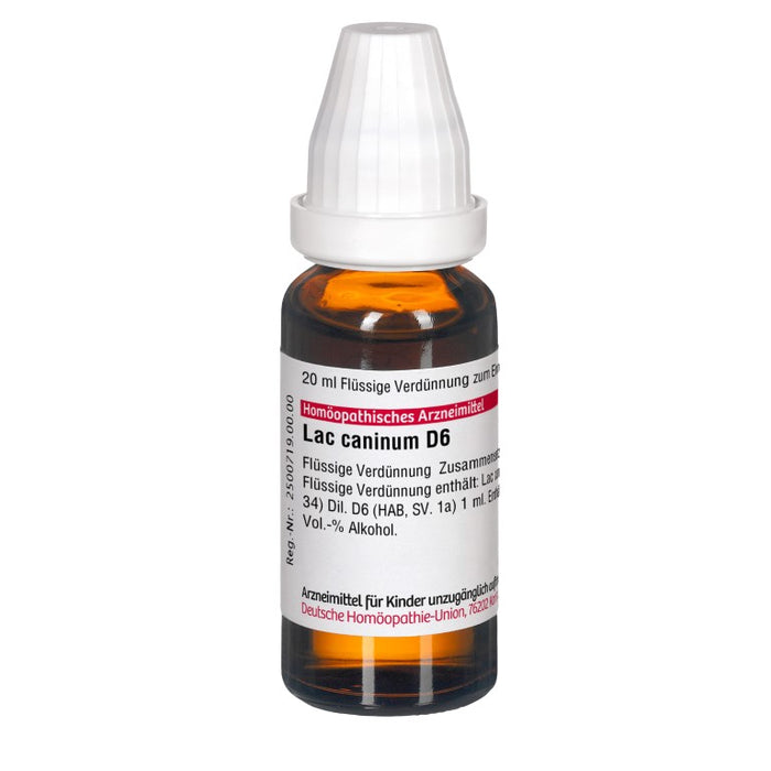 Lac caninum D6 DHU Dilution, 20 ml Lösung