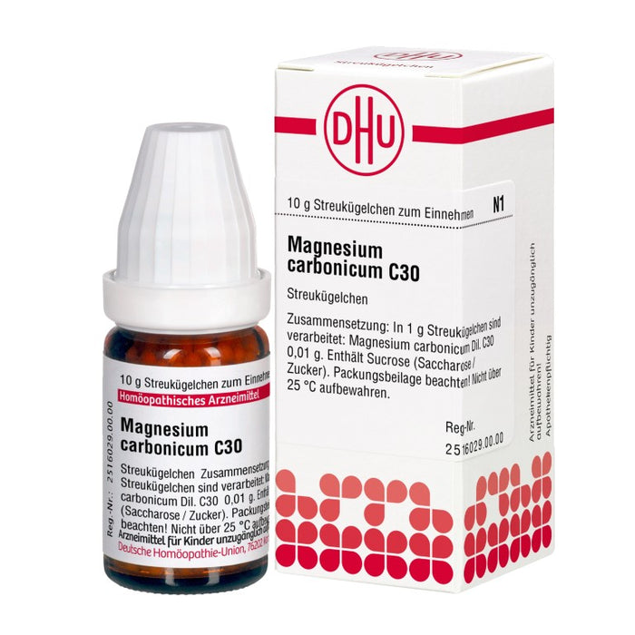 DHU Magnesium carbonicum C30 Streukügelchen, 10 g Globuli