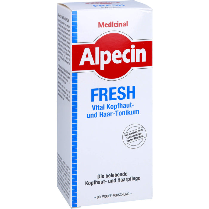 Alpecin Medicinal Fresh Vital Kopfhaut- und Haar-Tonikum, 200 ml Solution