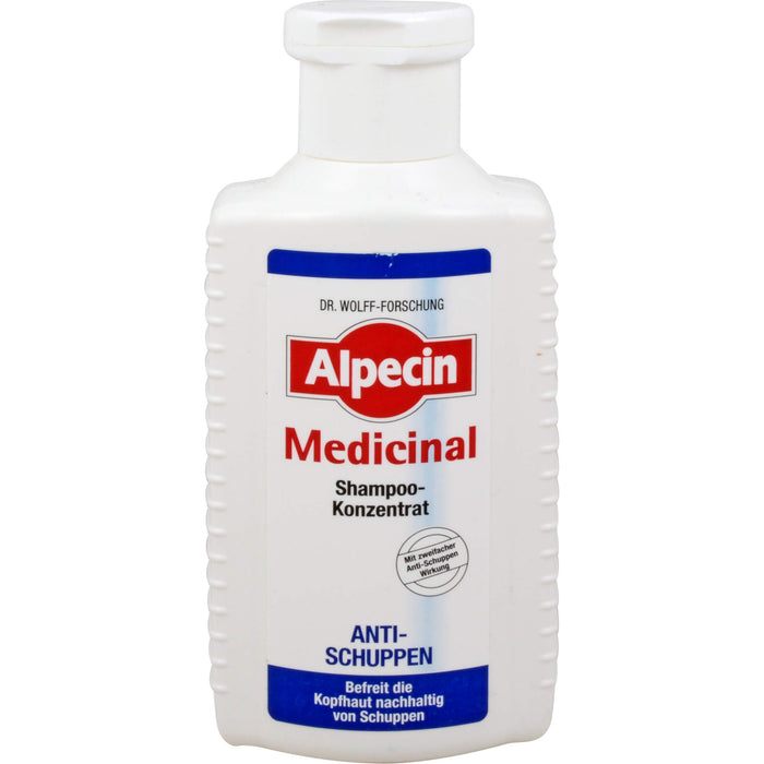 Alpecin Medicinal Shampoo-Konzentrat Anti-Schuppen, 200 ml Shampoing