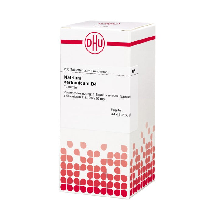 DHU Natrium carbonicum D4 Tabletten, 200 pc Tablettes