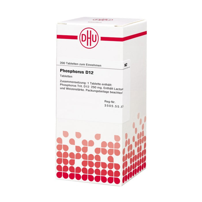 DHU Phosphorus D12 Tabletten, 200 St. Tabletten