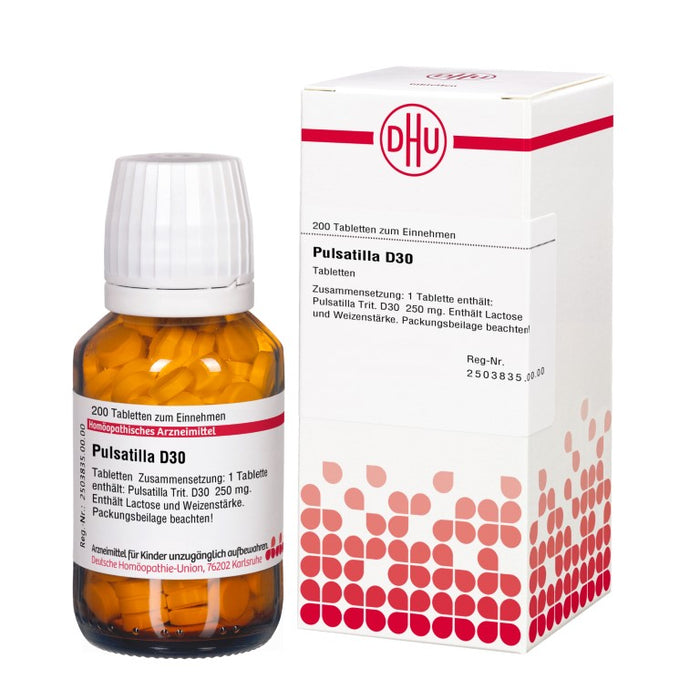 DHU Pulsatilla D30 Tabletten, 200 St. Tabletten