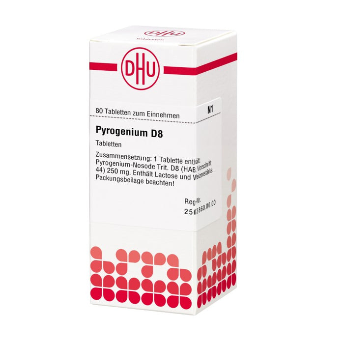 DHU Pyrogenium D8 Tabletten, 80 pc Tablettes