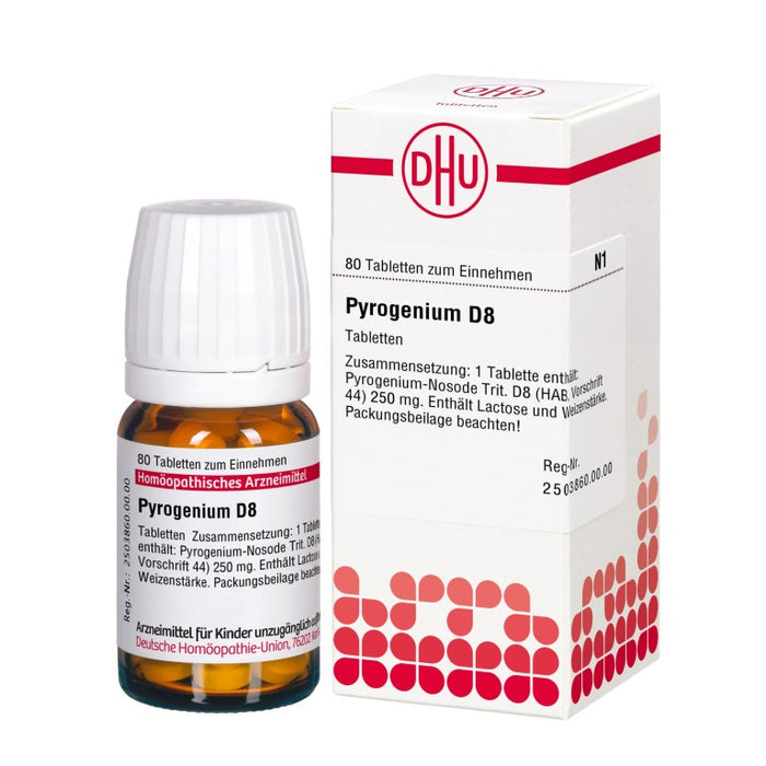 DHU Pyrogenium D8 Tabletten, 80 pc Tablettes