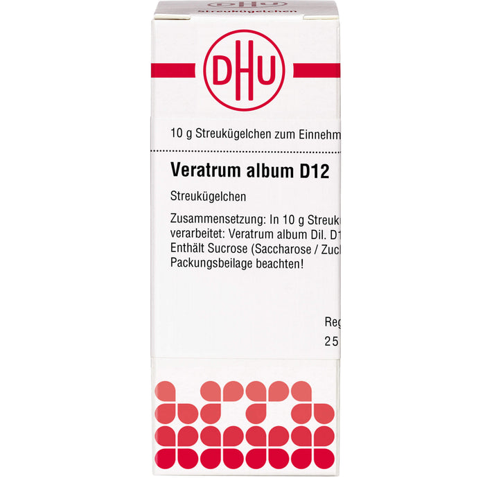 DHU Veratrum album D 12 Streukügelchen, 10 g Globules