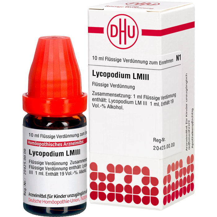 DHU Lycopodium LM III Dilution, 10 ml Lösung