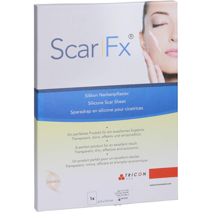 Scar Fx Silikon Narbenpflaster 3,75 x 12,5 cm, 1 pcs. Patch