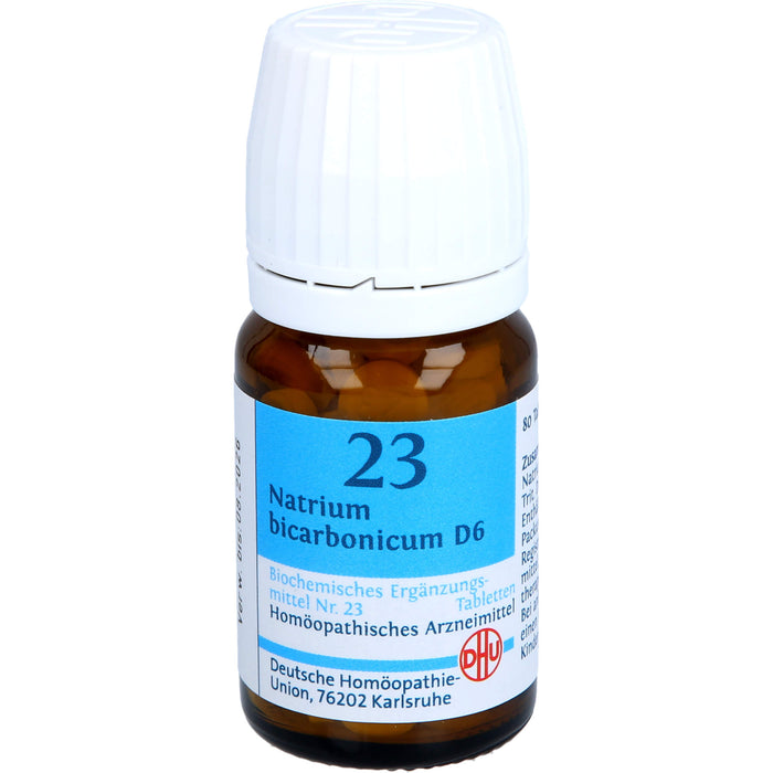 DHU Schüßler-Salz Nr. 23 Natrium bicarbonicum D6 Tabletten, 80 pc Tablettes