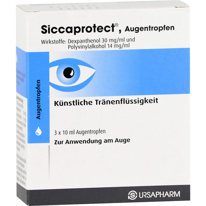 Siccaprotect Augentropfen, 30 ml Solution