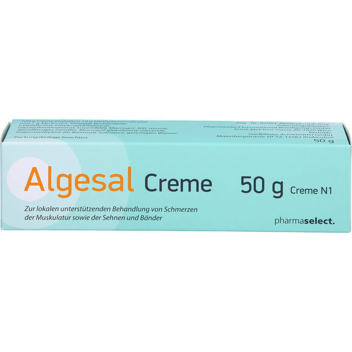 Algesal Creme bei Schmerzen der Muskulatur sowie der Sehnen und Bänder, 50 g Cream