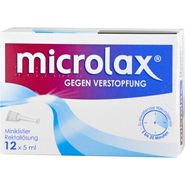 microlax Miniklistier Rektallösung Reimport Kohlpharma, 12 pcs. Enemas