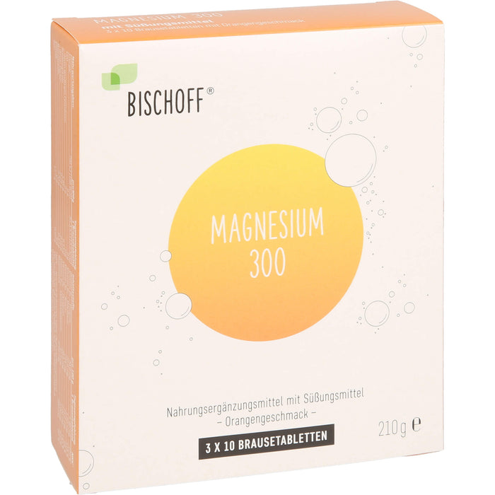 BISCHOFF Magnesium 300 Brausetabletten, 30 pc Tablettes