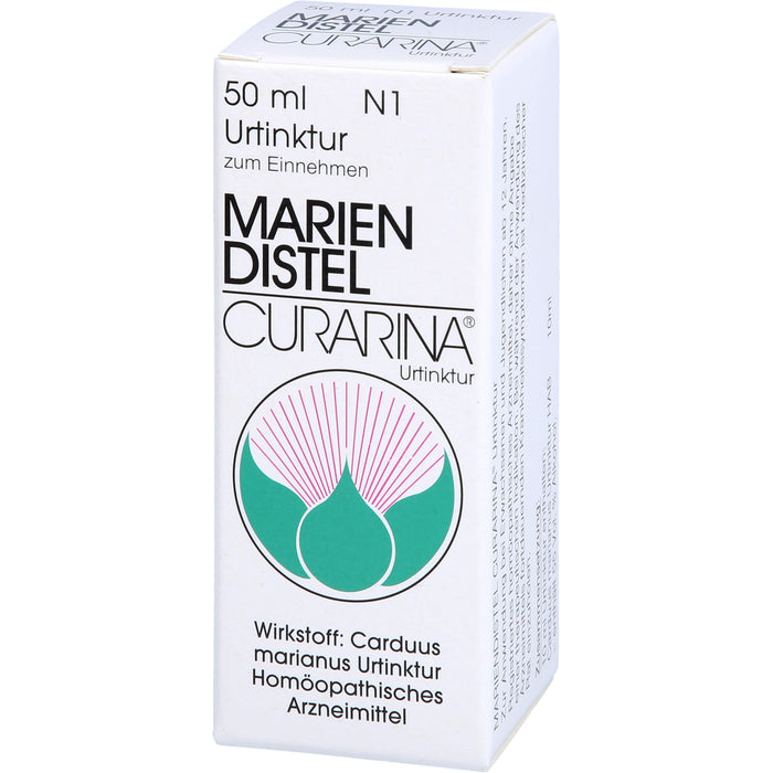 Mariendistel Curarina Urtinktur, 50 ml TRO