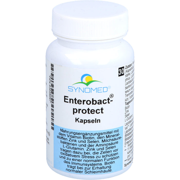 SYNOMED Enterobact-protect Kapseln, 30 pcs. Capsules