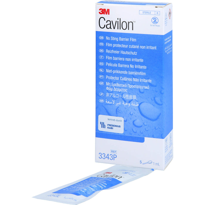 CAVILON 3M Lolly reizfreier Hautschutz, 5 St. Applikator