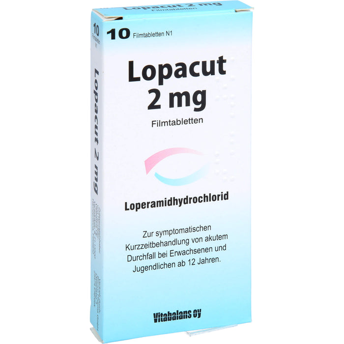 Lopacut 2 mg Filmtabletten, 10 pc Tablettes