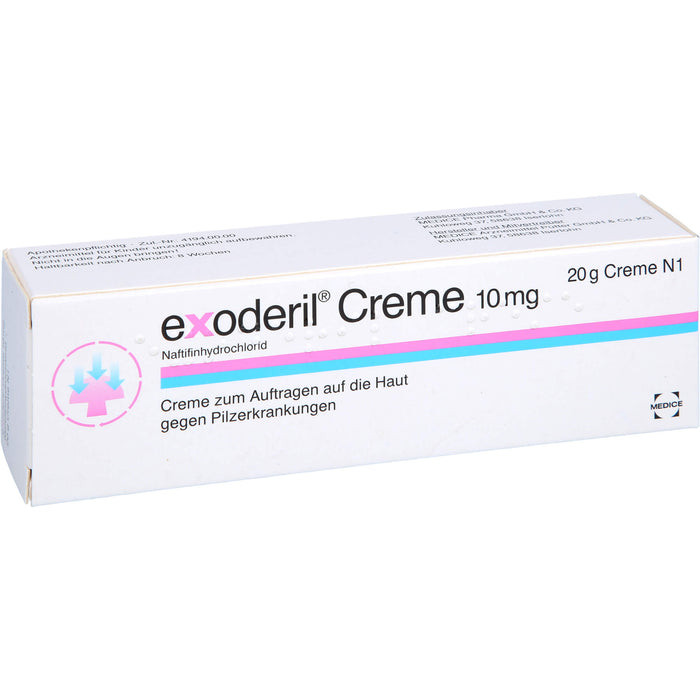 exoderil Creme 10 mg, 20 g Crème