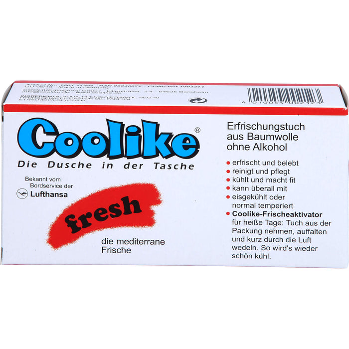 Coolike fresh Erfrischungstuch Baumwolle, 5 St. Tücher