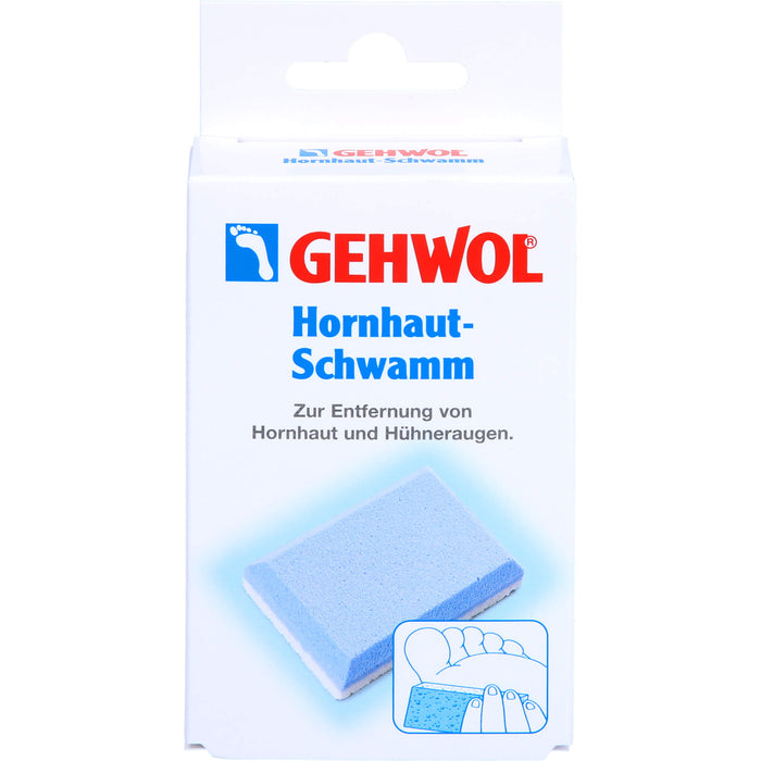 GEHWOL Hornhautschwamm zur Entfernung von Hornhaut und Hühneraugen, 1 pcs. Accessory