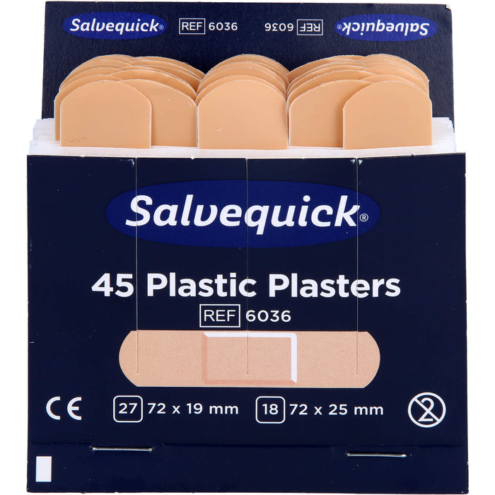 Salvequick Pflasterstrips wasserfest, 45 St. Pflaster