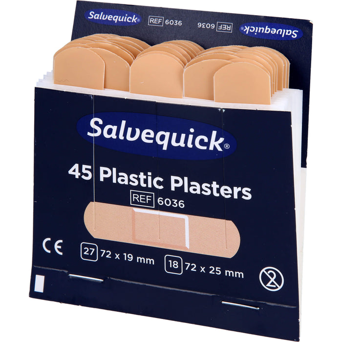 Salvequick Pflasterstrips wasserfest, 45 St. Pflaster