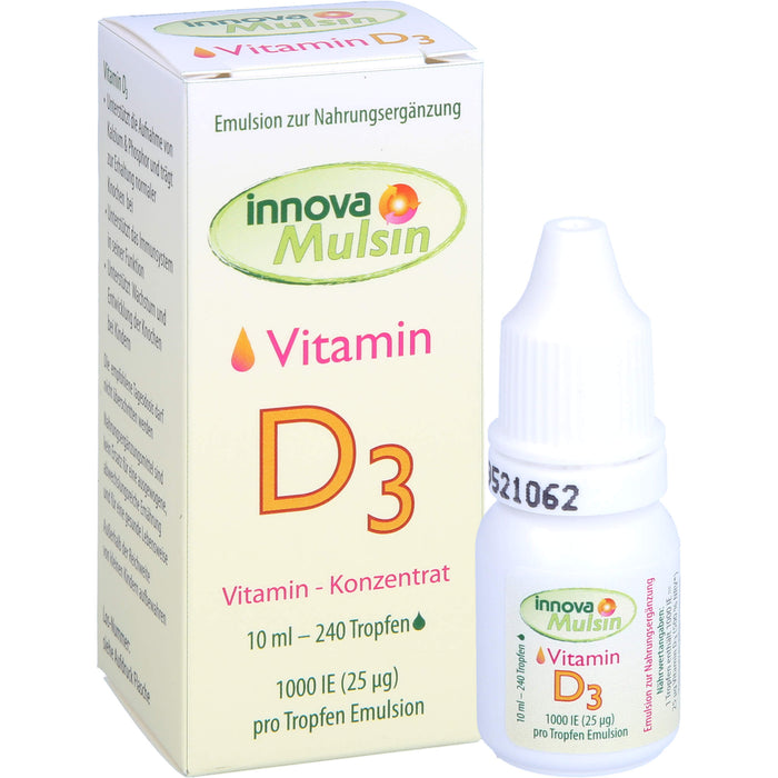 Innova Mulsin Vitamin D3 Lösung, 10 ml Solution