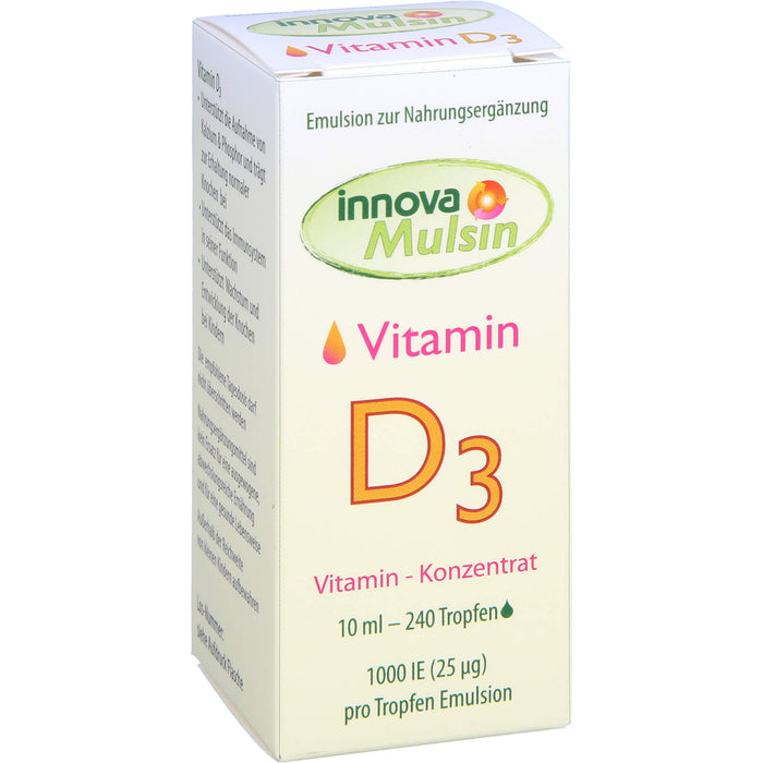 Innova Mulsin Vitamin D3 Lösung, 10 ml Solution