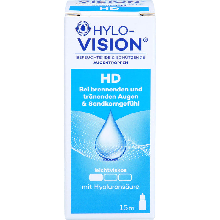 Hylo-Vision HD Augentropfen, 15 ml Solution