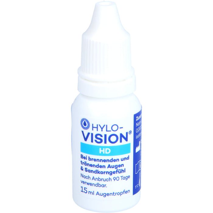 Hylo-Vision HD Augentropfen, 15 ml Solution