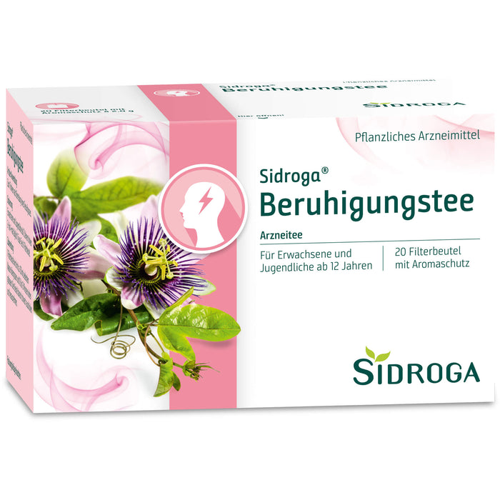 Sidroga Beruhigungstee bei nervösen Unruhezuständen, 20 pc Sac filtrant