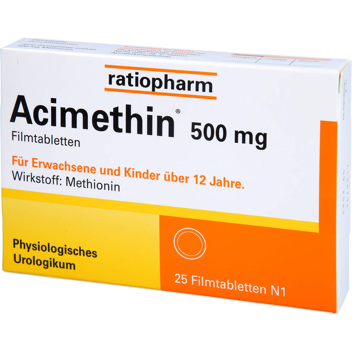 Acimethin 500 mg Filmtabletten, 25 St. Tabletten