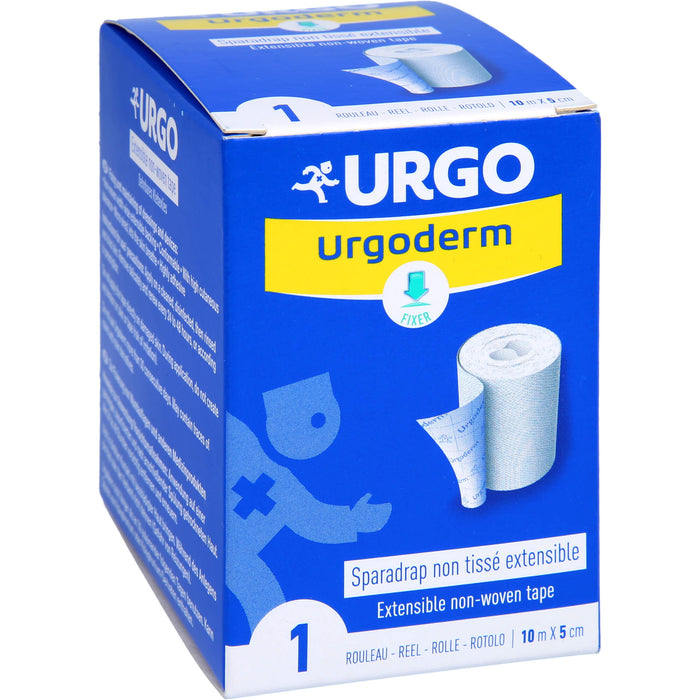 Urgoderm Stretch 10 m x 5 cm dehnbares Klebevlies, 1 pcs. Patch