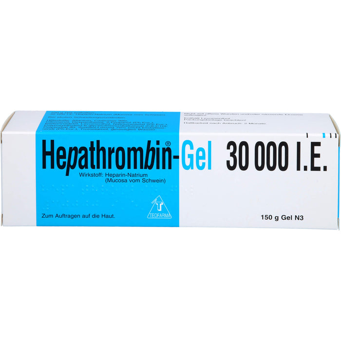 Hepathrombin-Gel 30000 I.E., 150 g Gel